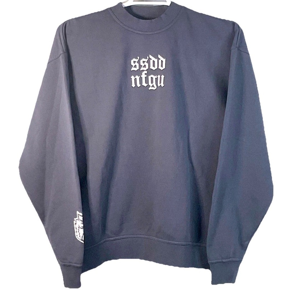 Dark Sport‎ SSDD NFGU Big London Crewneck Midnight Blue Size Medium